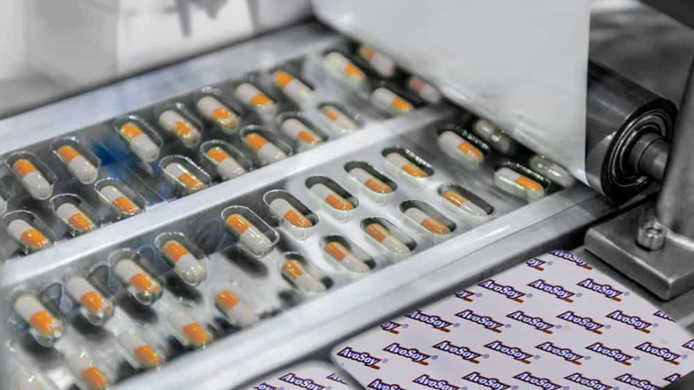 Medicinal blister packs for tablets and capsules, Ghaem Industries, Tehran Province, Iran